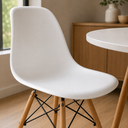 Ver imagem 6 de Conjunto Mesa de Jantar Redonda 70cm 4 Cadeiras Charles Eames Eiffel - Branco