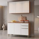 Ver imagem 2 de Armário de Cozinha Compacto 6 Portas 2 Gavetas 100% MDF Clara