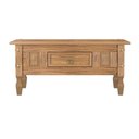 Ver imagem 5 de Mesa de Centro com Gaveta em Madeira 100x60x45 Cm Carvalho Rústico Elliottiis