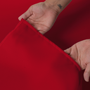 Ver imagem 3 de Toalha de Mesa 6 Lugares Tecido Oxford Liso 1 Peça Básica Cozinha Mesa de Jantar Vermelho