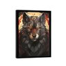 Quadro Wolf Orange Eyes -- Br Artes - 5