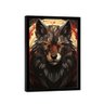 Quadro Wolf Orange Eyes -- Br Artes - 1