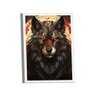 Quadro Wolf Orange Eyes -- Br Artes - 4