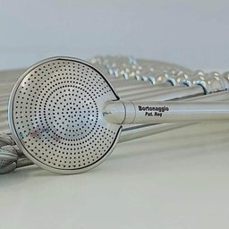Bomba para Chimarrão 19cm Bojo 800 Furos Inox Bocal Dourado Lisa Bortonaggio - 4