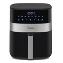 Ver imagem 1 de Fritadeira Air Fryer 6l Smart Chef Plus Cor Preta Midea Mad600010apkw1 - 127v