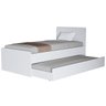 Bicama Solteiro Mdf Resistente Ideal Ambientes Compactos - 3