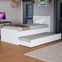 Ver imagem 1 de Bicama Solteiro Mdf Resistente Ideal Ambientes Compactos
