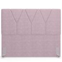 Ver imagem 3 de Cabeceira Cama Box Casal King 195 cm Aurora W01 Suede Rosê - Lyam Decor