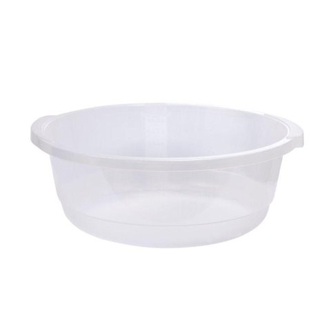 Bacia Plástica Graduada e Resistente com Capacidade de 19,5l - Plasvale Transparente