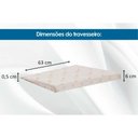 Ver imagem 2 de Colchão Berço Polar D18 Baby Rampa Anti-Refluxo (70x130x10) -