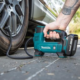 Compressor de Ar Portátil sem Fio 18v 161 Psi Pneus Carro Suvs Moto Tratores Bolas Dmp180z Makita - 7