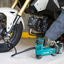 Compressor de Ar Portátil sem Fio 18v 161 Psi Pneus Carro Suvs Moto Tratores Bolas Dmp180z Makita - 8