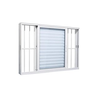 Veneziana 3 Folhas com Grade Branco 100x200 Linha 25