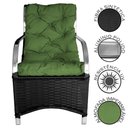 Ver imagem 3 de Poltrona Roma para Área Externa de Alumínio e Fibra Sintética Preto-verde