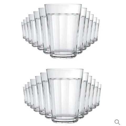 Jogo de Copo Americano Tradicional 190ml 24und-élpis Móveis