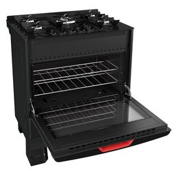 Fogão Mueller Mfv5bf 5 Bocas com Tripla Chama e Acendimento Automático Preto - 3