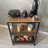 Fruteira de Chão Cozinha Ferro Mdf com Rodinhas - 2