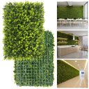 Ver imagem 6 de 13 Placas Grama Artificial Jardim Vertical Parede Verde 3d Decoração Interna Folhagem