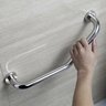 Barra Alça Apoio Angular 25x25c Inox Acessibilidade Banheiro Corrimao Segurança Evita Acidentes Qued - 8