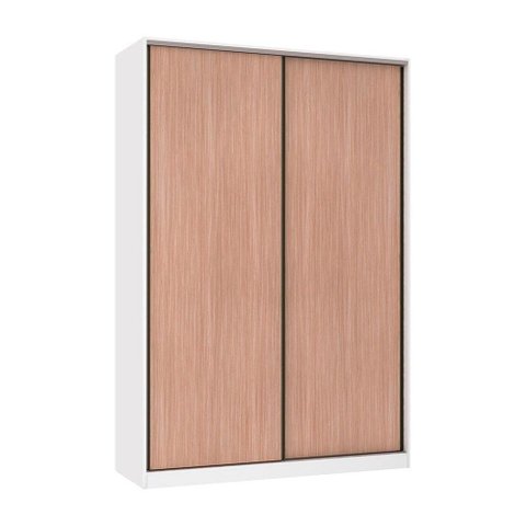 Guarda Roupa 2 Portas de Correr 3 Gavetas 159cm Prime Luciane Móveis