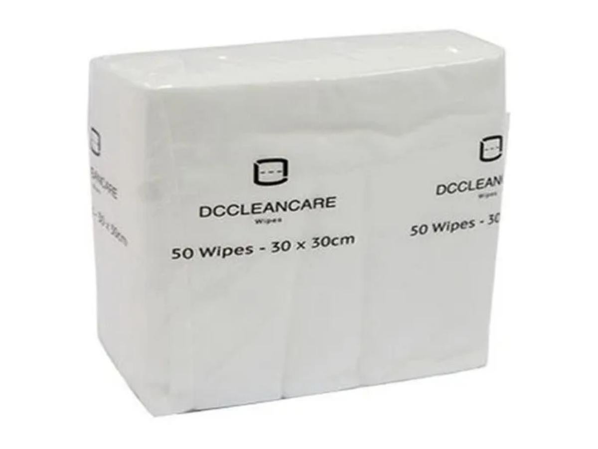 Pano Sontara Clean Care 40- 30x30cm Branco 50 Panos