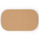 Ver imagem 6 de Puff Decorativo Orgânico para Living Quarto 100cm Doha W01 Bouclê Mostarda - Lyam Decor