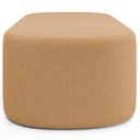 Ver imagem 7 de Puff Decorativo Orgânico para Living Quarto 100cm Doha W01 Bouclê Mostarda - Lyam Decor