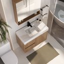 Ver imagem 6 de Lavatório para Banheiro Jade 60 Mármore Sintético Válvula Oculta Fabribam
