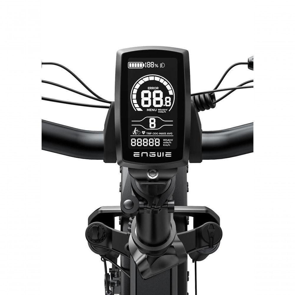 Bicicleta Elétrica 750w Dobrável Ep-2 Pro Freio a Disco Alta Autonomia e Potência 7vel Shimano - 6