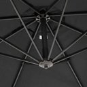 Ver imagem 6 de Ombrelone Bel Búzios Luxo 3m Reclinavel Sombra Direcionável:preto