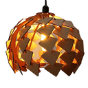 Ver imagem 1 de Luminária Pendente Castanha