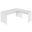 Ver imagem 6 de Mesa de Escritório em L F5 Office g Moderno sem Gavetas 170cm Branco
