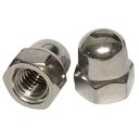 Ver imagem 1 de PORCA CALOTA CEGA M6 AISI 304 DIN 1587 INOX POLIDO - 200un