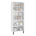 Ver imagem 2 de Paneleiro Cozinha Itatiaia Aço 6 Portas 2 Em Vidro New Premium Branco Neve