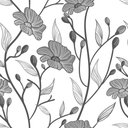 Ver imagem 2 de Papel de Parede Ramos Florais Arte Destaque 3 Metros