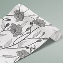 Ver imagem 3 de Papel de Parede Ramos Florais Arte Destaque 3 Metros