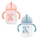 Ver imagem 5 de Copo de Treinamento Dino com Alca Buba Salmao ou Azul 240ml: Azul