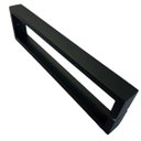 Ver imagem 1 de Puxador Porta de Madeira ou Vidro 3cm x 1,5cm Inox 304 - Preto Text. Loja da Indústria 415mm x 400mm