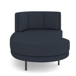 Sofá Chaise Longue Living Lucca Esquerdo D02 Linho Chumbo D-465 - 7