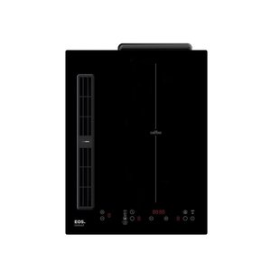 Cooktop de Indução 2 Bocas Eos Premium com Coifa Embutida e Ions de Plasma Epci02ec 220v