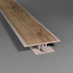 Perfil T Tecno 22 Eucafloor Barra 1,80m - Cor 22