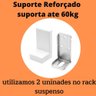 Rack suspenso sem painel não espelhado pra Smart TV LG 55 - 7