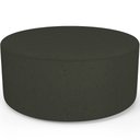Ver imagem 1 de Puff Redondo Orgânico para Living 90cm Lola W01 Linho Verde Musgo - Lyam Decor