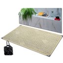 Ver imagem 4 de Tapete Sisal Sala Quarto Salão 1,50x2,00 Clean S-567