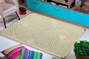 Ver imagem 1 de Tapete Sisal Sala Quarto Salão 1,50x2,00 Clean S-567