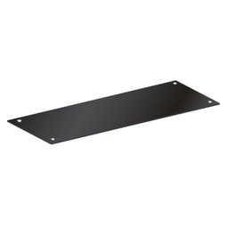 Mesa Escritório Diretor Web40 c/ Vidro 1,92 x 1,60 c/3gv - Ameixa/Preto - 5