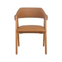 Ver imagem 4 de Conjunto Mesa de Jantar Lugano 180x100 e 6 Cadeiras Ottawa Caramelo