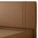 Ver imagem 7 de Cama Queen Flutuante com Cabeceira 160cm Astra S04 Couríssimo Caramelo - Lyam Decor
