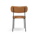 Ver imagem 6 de Conjuto 4 Cadeiras Stela Fixa Courino Whisky - Vallisa Decor