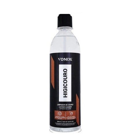 Higicouro Limpador Couro 500ml Higienizador Refil Vonixx